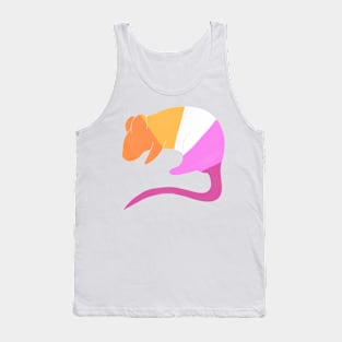 Lesbian Pride Rat Tank Top